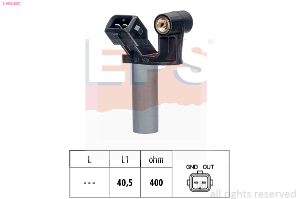 Sensor, crankshaft pulse - 1.953.307 EPS