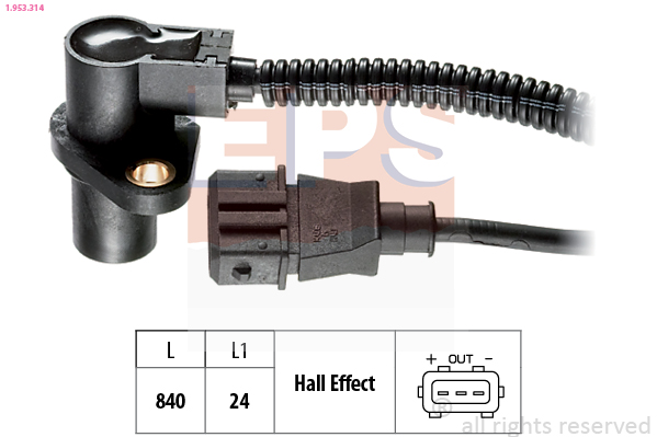 Sensor, crankshaft pulse - 1.953.314 EPS