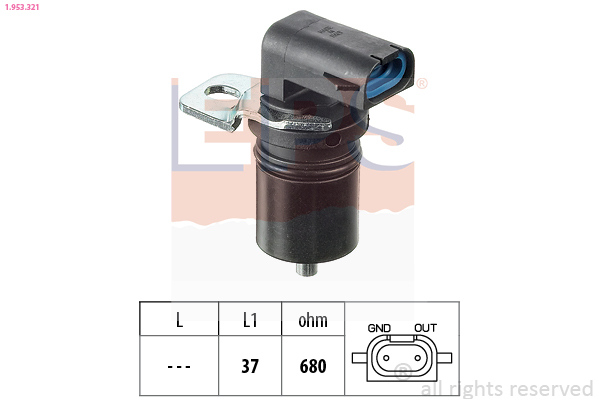 Sensor, RPM - 1.953.321 EPS