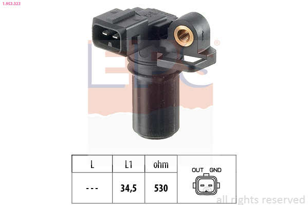 Sensor, crankshaft pulse - 1.953.323 EPS