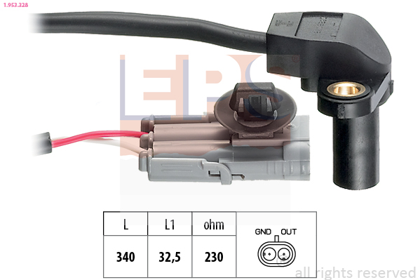 Generatore di impulsi, Albero a gomiti - 1.953.328 EPS