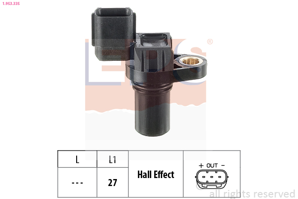 Sensor, camshaft position - 1.953.335 EPS