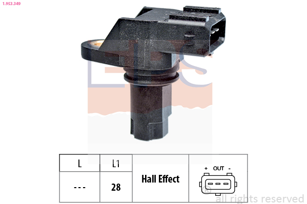 Sensor, crankshaft pulse - 1.953.349 EPS