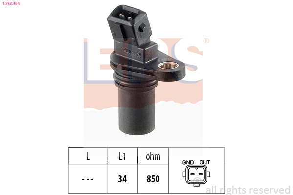 Sensor, RPM - 1.953.354 EPS