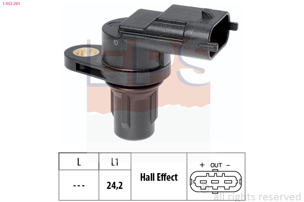 Sensor, crankshaft pulse - 1.953.361 EPS