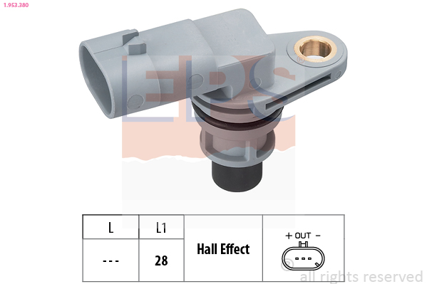 Sensor, crankshaft pulse - 1.953.380 EPS