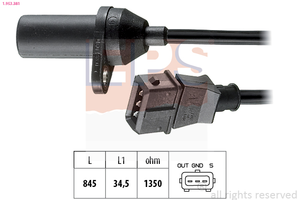 Generatore di impulsi, Albero a gomiti - 1.953.381 EPS