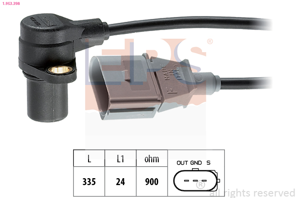 Generatore di impulsi, Albero a gomiti - 1.953.398 EPS