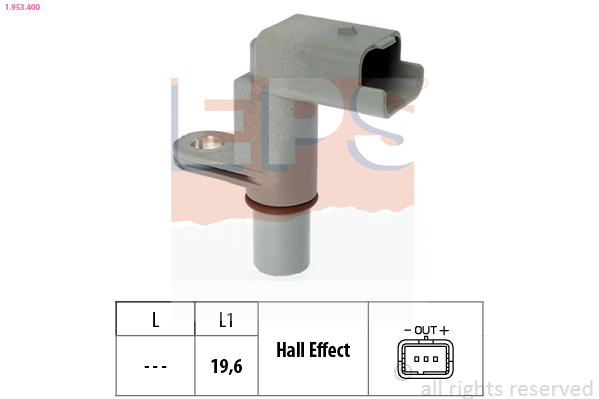 Sensor, camshaft position - 1.953.400 EPS