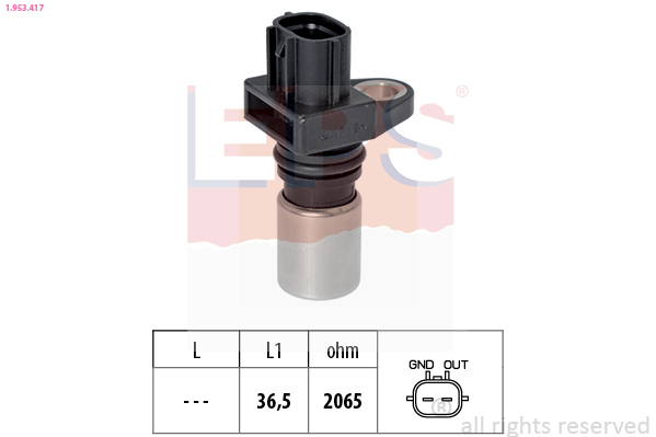 Sensor, crankshaft pulse - 1.953.417 EPS