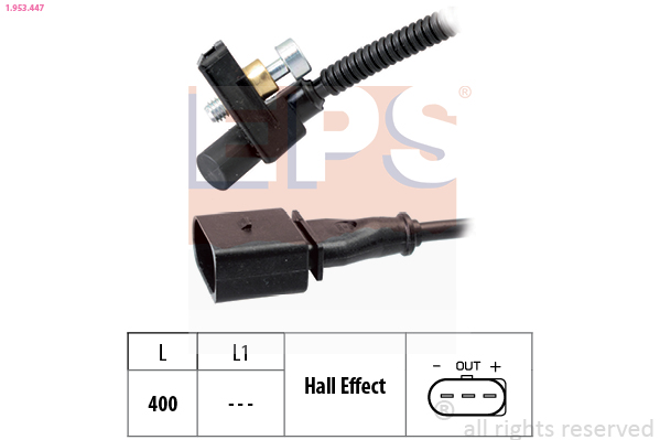 Sensor, crankshaft pulse - 1.953.447 EPS