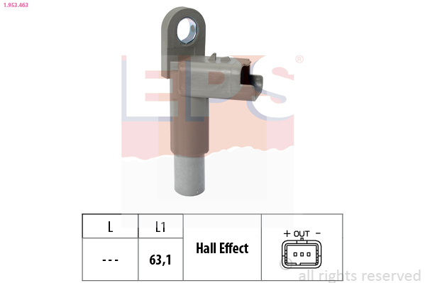 Sensor, camshaft position - 1.953.463 EPS