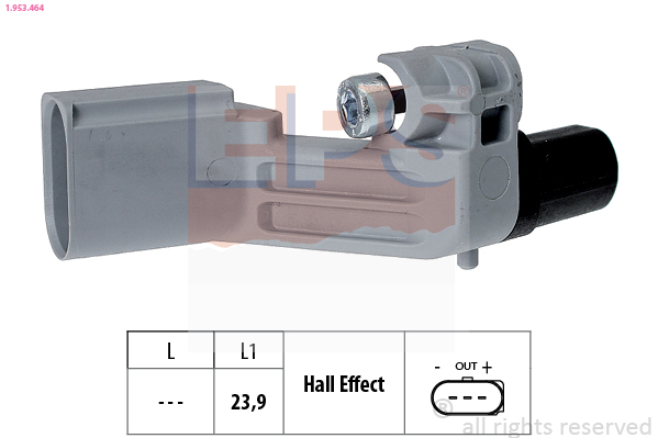 Sensor, crankshaft pulse - 1.953.464 EPS
