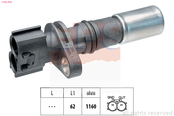 Generatore di impulsi, Albero a gomiti - 1.953.478 EPS