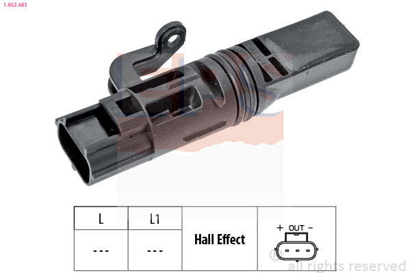 Sensor, RPM - 1.953.481 EPS
