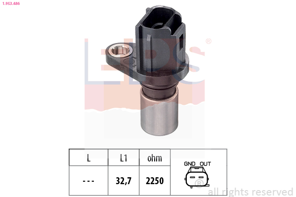 Sensor, camshaft position - 1.953.486 EPS