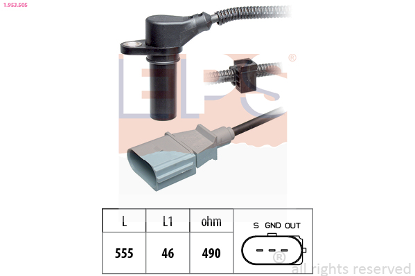 Generatore di impulsi, Albero a gomiti - 1.953.505 EPS