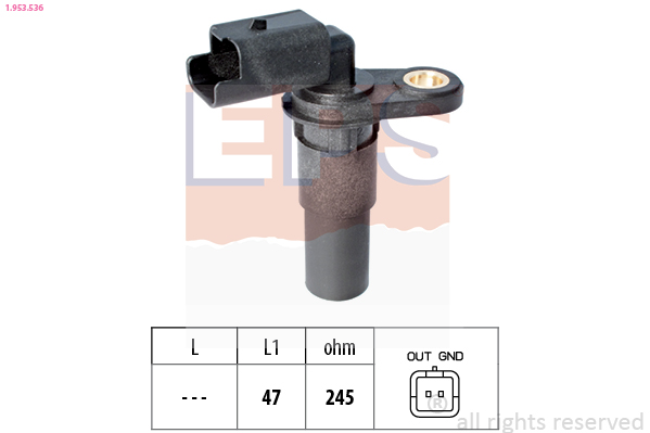 Sensor, crankshaft pulse - 1.953.536 EPS
