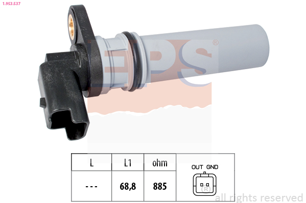 Sensor, RPM - 1.953.537 EPS