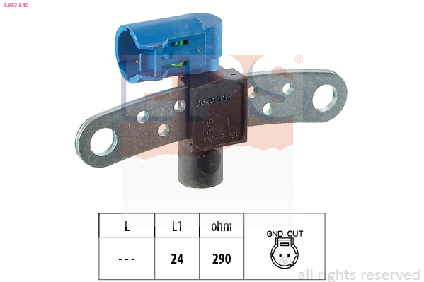 Generatore di impulsi, Albero a gomiti - 1.953.540 EPS