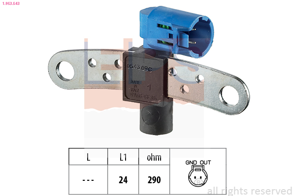 Sensor, crankshaft pulse - 1.953.543 EPS
