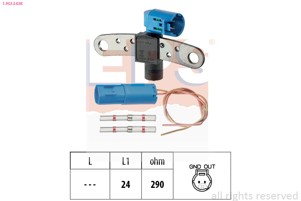 Sensor, crankshaft pulse - 1.953.543K EPS