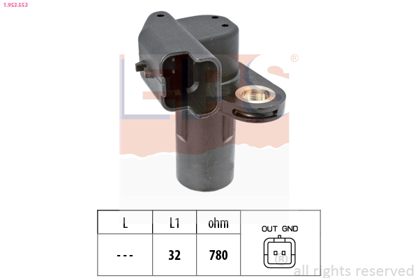 Sensor, crankshaft pulse - 1.953.553 EPS