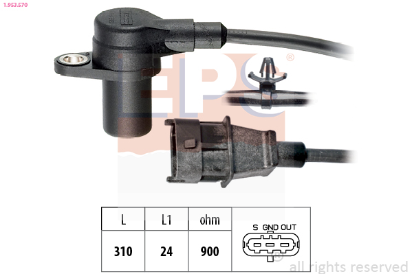 Generatore di impulsi, Albero a gomiti - 1.953.570 EPS