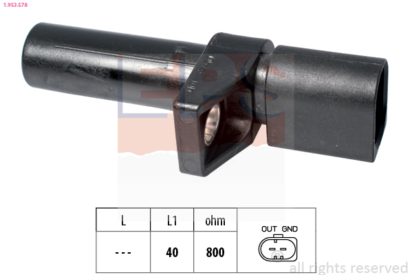 Sensor, crankshaft pulse - 1.953.578 EPS