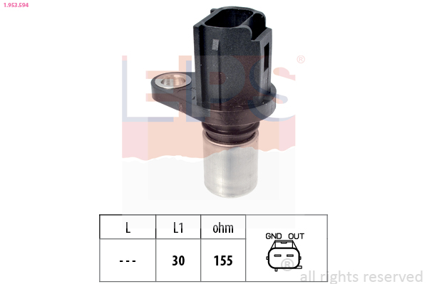 Sensor, crankshaft pulse - 1.953.594 EPS