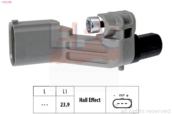 Sensor, crankshaft pulse - 1.953.598 EPS