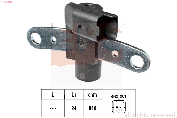 Generatore di impulsi, Albero a gomiti - 1.953.600 EPS