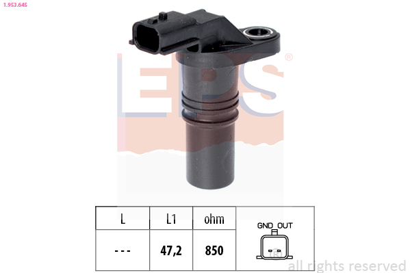 Sensor, crankshaft pulse - 1.953.645 EPS
