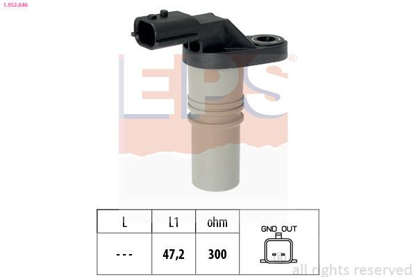 Sensor, crankshaft pulse - 1.953.646 EPS