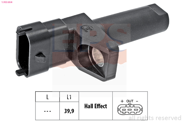 Sensor, crankshaft pulse - 1.953.654 EPS
