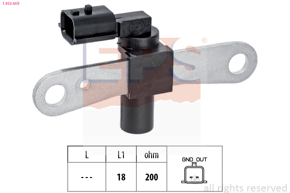 Sensor, crankshaft pulse - 1.953.659 EPS