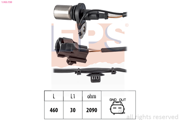 Sensor, crankshaft pulse - 1.953.720 EPS
