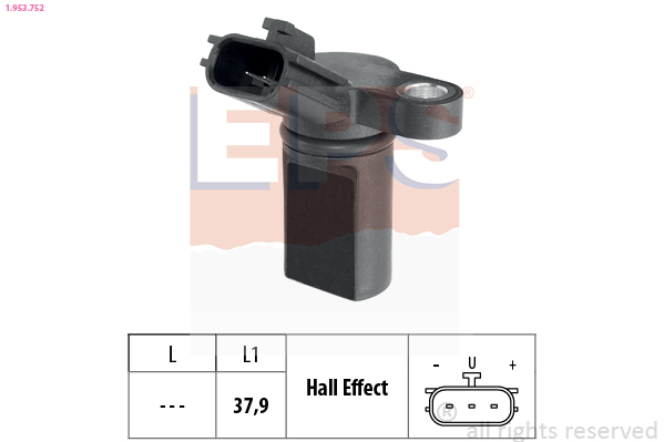 Sensor, crankshaft pulse - 1.953.752 EPS