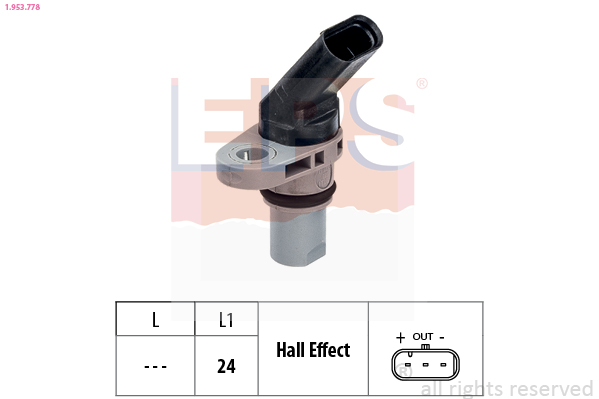 Sensor, RPM - 1.953.778 EPS