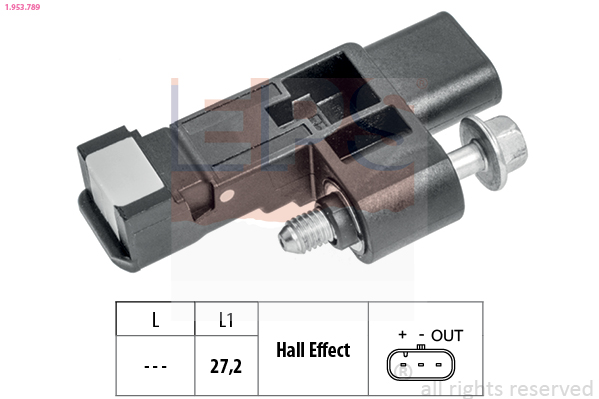 Sensor, crankshaft pulse - 1.953.789 EPS