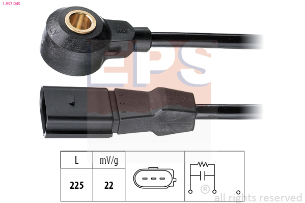 Knock Sensor - 1.957.045 EPS