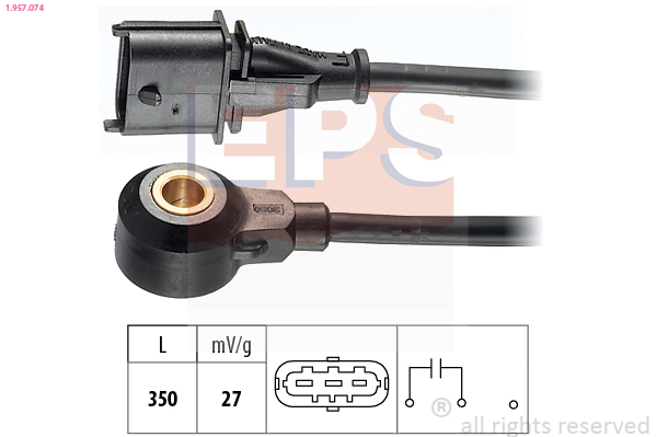 Knock Sensor - 1.957.074 EPS