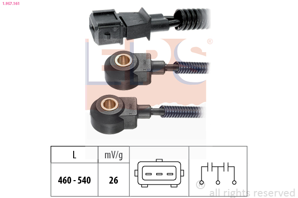 Knock Sensor - 1.957.161 EPS