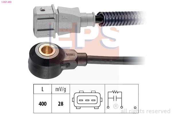 Knock Sensor - 1.957.203 EPS