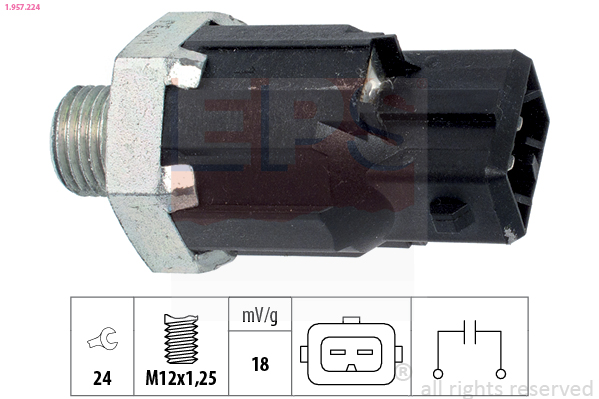 Knock Sensor - 1.957.224 EPS