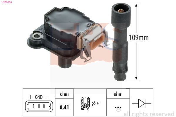 Ignition Coil - 1.970.354 EPS