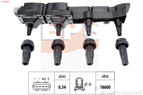Ignition Coil - 1.970.407 EPS