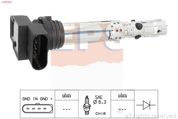 Ignition Coil - 1.970.431 EPS