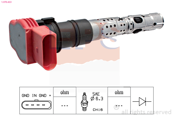 Ignition Coil - 1.970.433 EPS