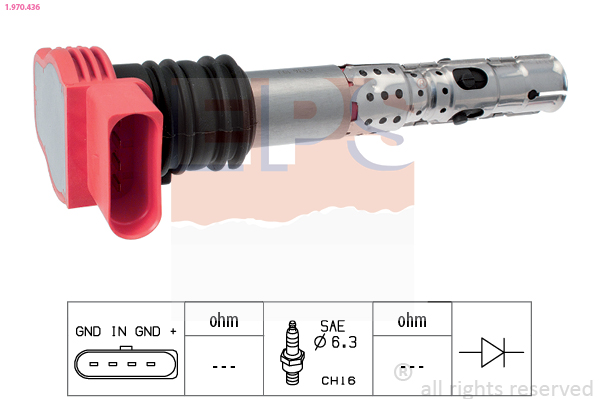 Ignition Coil - 1.970.436 EPS
